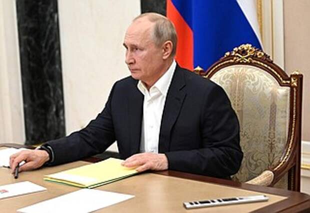 На совещании по подготовке программы «Прямая линия с Владимиром Путиным».