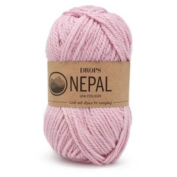 Пряжа DROPS Nepal Цвет.3112 Светло - розовый