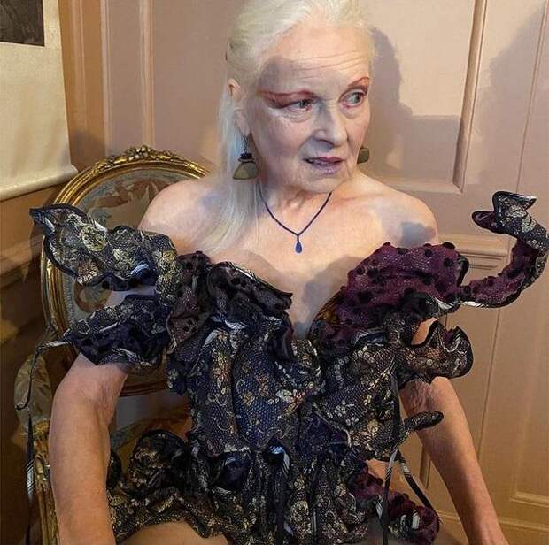 79-летняя Вивьен Вествуд обнажилась, чтобы привлечь внимание к проблемам экологии
