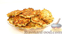 Фото к рецепту: Оладьи из курицы с овощами и лимоном