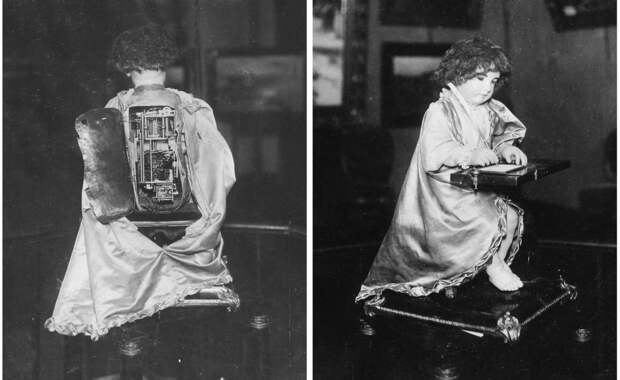 3. Механическая кукла "автоматон". Франция, 18 век винтажное фото, мистика, ретро фото, ретро фотографии, смерть, старинные фотографии, трагедия