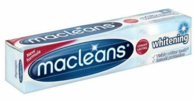 Macleans Whitening Fluoride Toothpaste 100ml for sale online | eBay