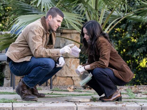 Austin Stowell as Leroy Jethro Gibbs and Mariel Molino as Cecilia âLalaâ Dominguez