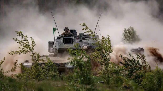 В США объяснили катастрофу танков Leopard на Украине