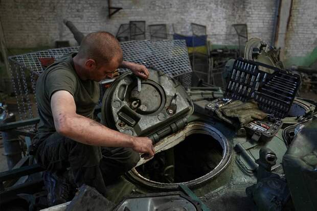 На Украине начали использовать музейный танк «Кедр»