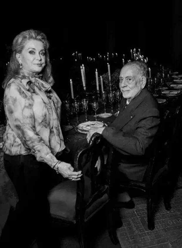 Катрин Денёв и Фрэнсис Форд Коппола