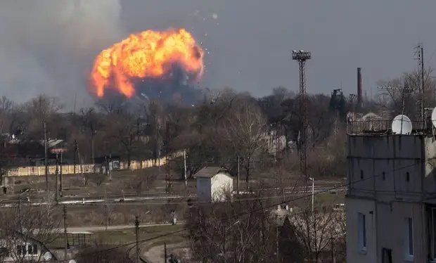 Карта боевых действий на Украине, 