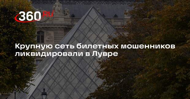 Занимающихся махинациями с билетами в Лувр мошенников арестовали в Париже