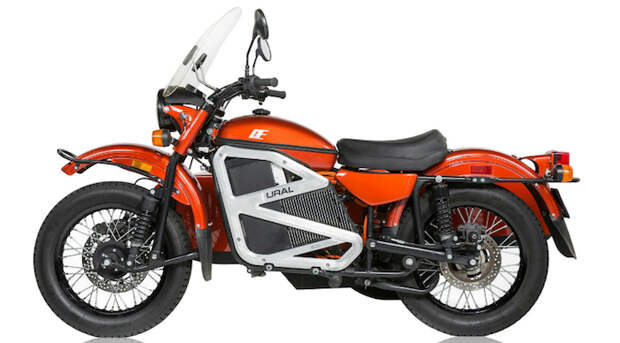 В США представили электрическую версию мотоцикла “Урал”