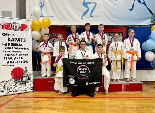 Тульские каратисты выиграли 36 медалей на турнире в Санкт-Петербурге