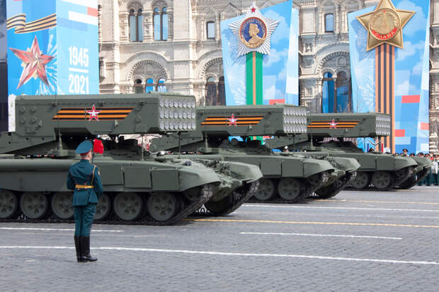 «Русская Планета» побывала на репетиции Парада Победы (фотоальбом)