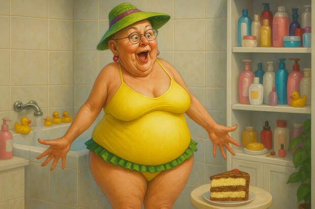 Сегодня внучка выдала: Девочки никогда не стареют! Стареют только бабушки …