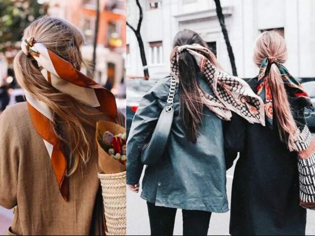 5 креативных способов повязать шарф