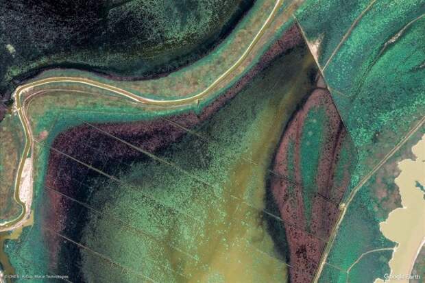 Новые удивительные снимки Земли от Google Earth