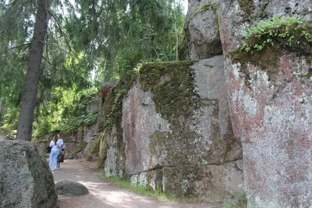 "Тянутся сосны в прозрачное небо, глыбы гранита заснули давно..." Парк Монрепо в Выборге