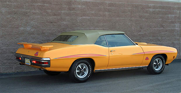 1970 Pontiac GTO Judge Convertible 70-е, автомобили, винтажные авто, ностальгия