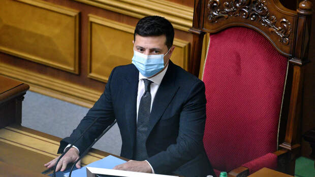 Президент Украины Владимир Зеленский на заседании в Верховной Раде - РИА Новости, 1920, 03.02.2021