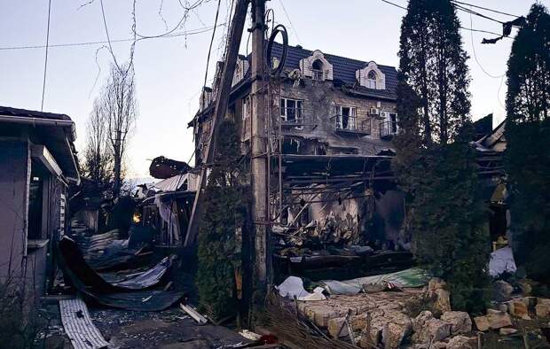 Теракт в селе Хорлы: БПЛА - от Мерца, хозяйка кафе Оксана - пророссийская, сотрудники говорят только на украинском