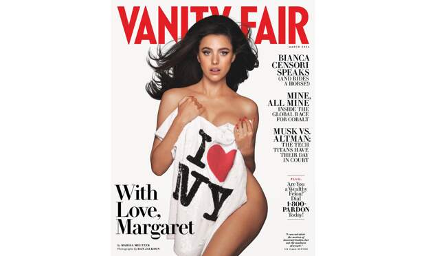 Популярная актриса снялась без трусов для обложки журнала Vanity Fair