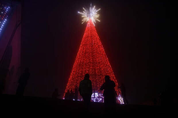 Новогодняя иллюминация 2022