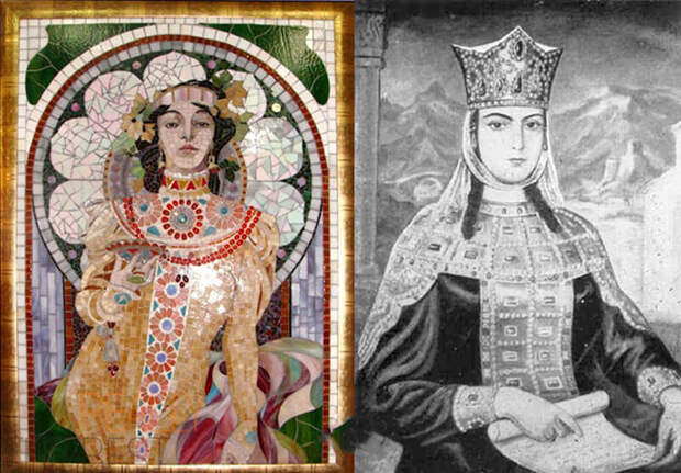 Прекрасная царица Тамара. Прекрасная царица Тамара.
