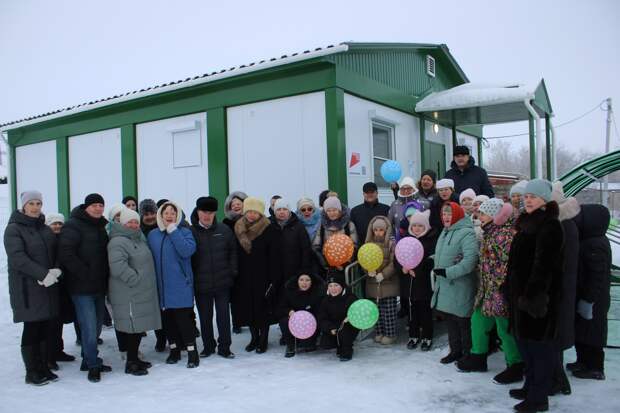 В деревне Чертас открыли новый фельдшерско-акушерский пункт