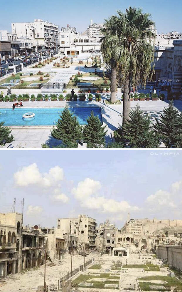 Крупнейший город Сирии до войны и сейчас