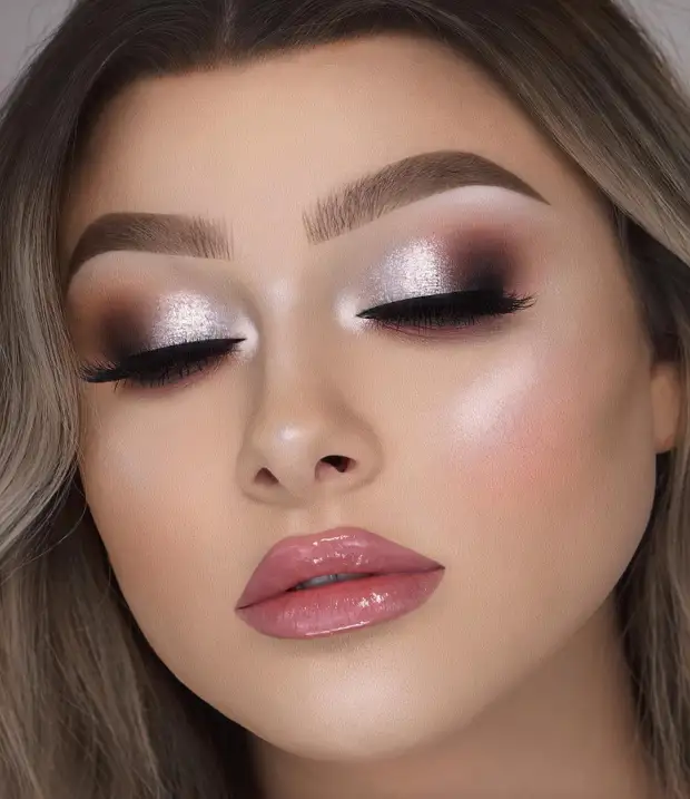 серый макияж фото 7