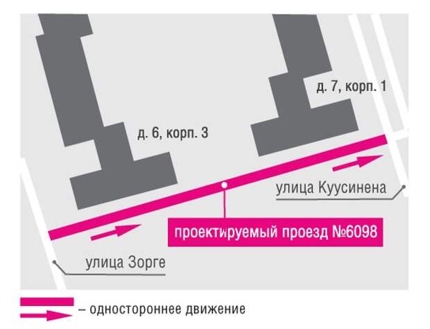 Новая схема движения