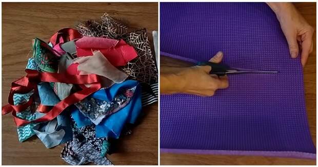 Мастерица прикупила самый дешёвый коврик для фитнеса и нашила всем близким подарки к Новому году
