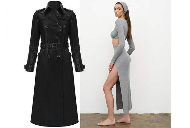 Плащ FANTÔME и костюм Korobeynikov