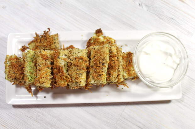 Закуска из кабачков. Вкусная, необычная закуска из кабачка с хрустящей корочкой) Еда, Закуска, Рецепт, Кабачок, Видео, Закуска к пиву, Видео рецепт, Длиннопост