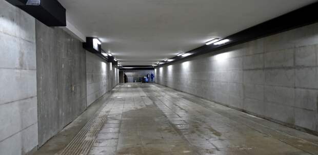 Подземный переход в районе Косино-Ухтомский готов на 96%