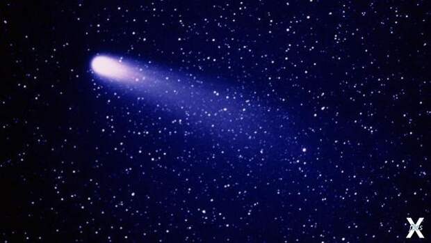 Комета Галлея, сфотографированная в 1...