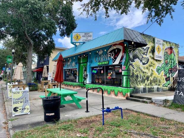 Right Around the Corner Arcade Brewery Right Around the Corner Arcade Brewery