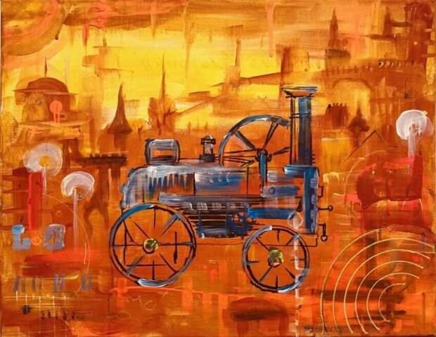 Картины фантастических миров можно увидеть на Дмитровке