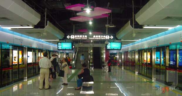 Метрополитен Гуанчжоу. CC0