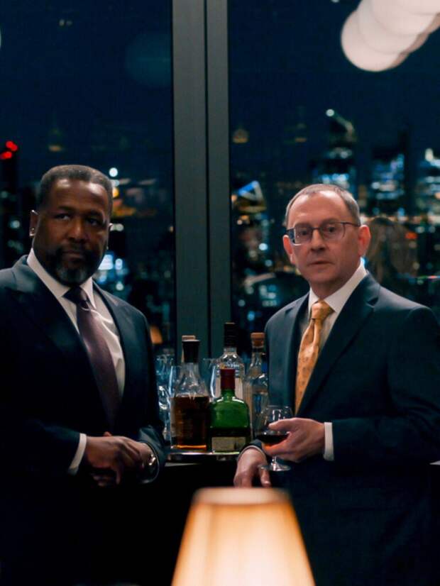 Wendell Pierce as Captain Wagner and Michael Emerson as Judge Milton Crawford