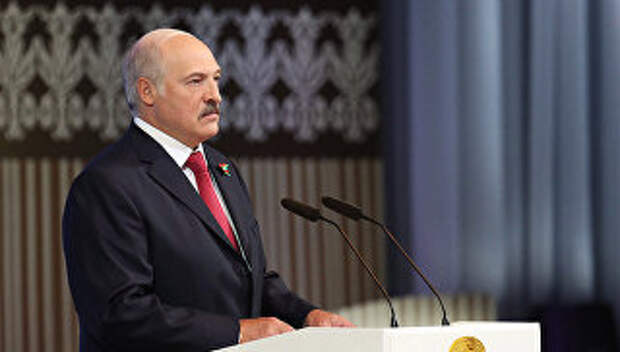 Выступление Александр Лукашенко на торжественном собрании в честь Дня Независимости Белоруссии. 1 июля 2017