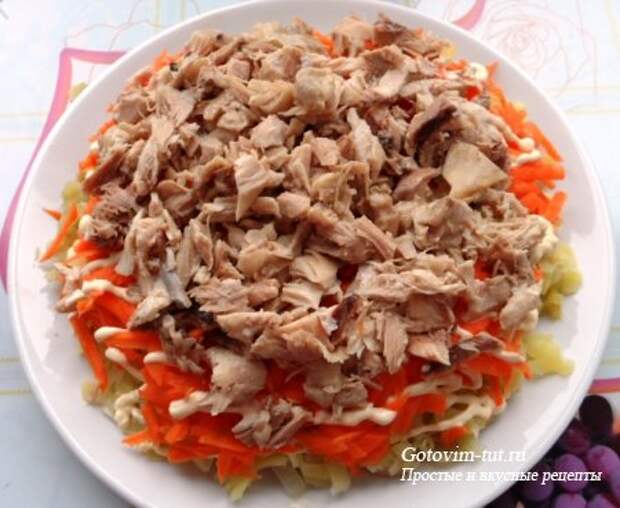 Салат Белая Ночь