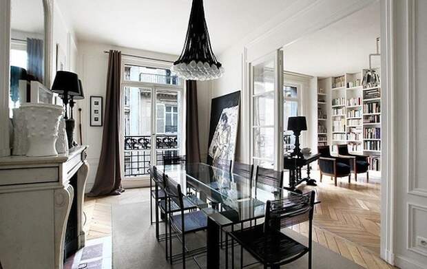 декор парижских квартир