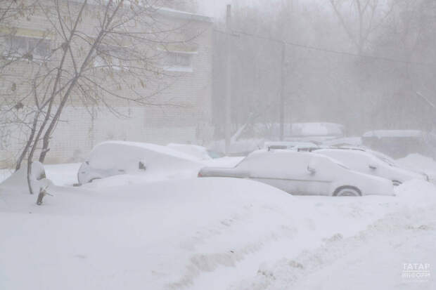ТР Гидрометүзәге: Татарстанда бураннар дүшәмбе иртәсенә кадәр тынмаячак