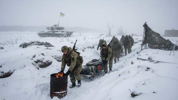 NYT: ВСУ испытывают трудности на фронте из-за морозов и снега
