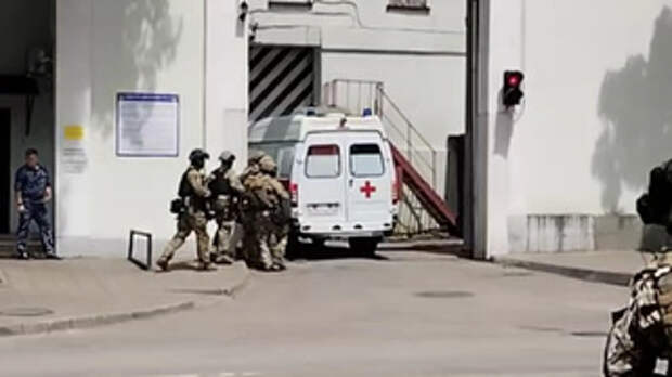 Кадры штурма в СИЗО-1 Ростова / Фото: кадр из видео в Telegram-канале Росгвардии