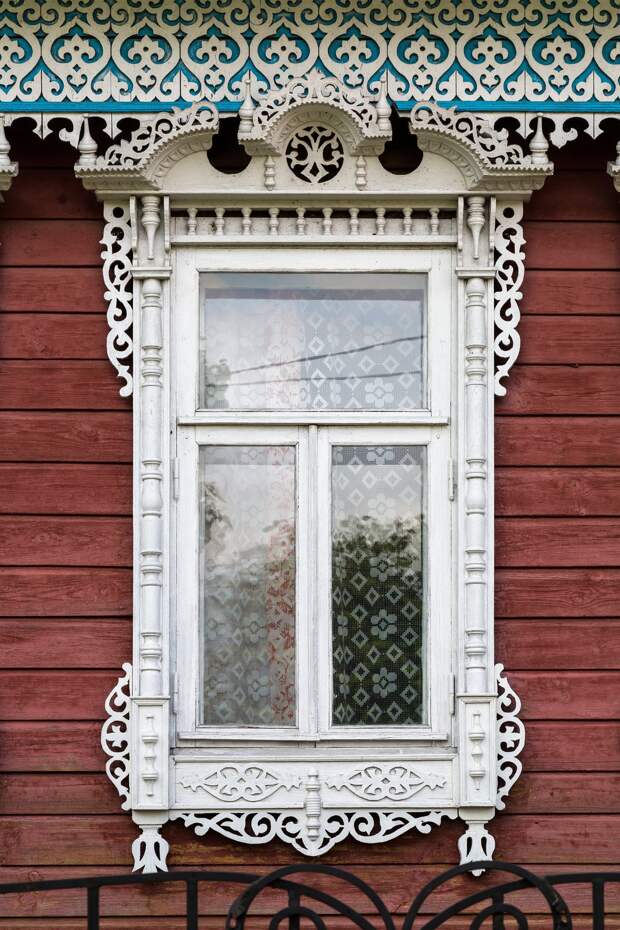 Красота русских наличников