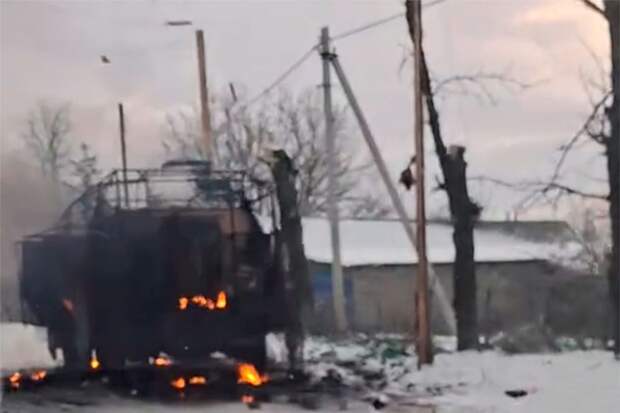 Сожжен редкий в ВСУ бронеавтомобиль Dingo из Германии