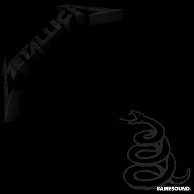 Metallica "Black Album" (1991). Atlantic Records/Elektra