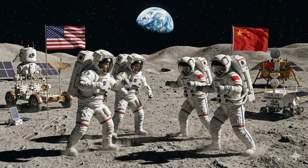 Почему все хотят построить базу на Южном полюсе Луны и у кого это получится