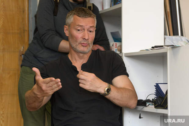 Евгений Ройзман и Дмитрий Головин в Штабе Навального. Екатеринбург, ройзман евгений, портрет