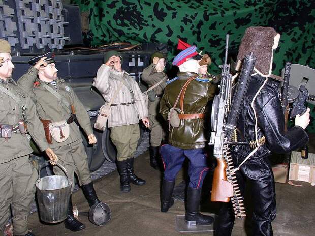 куклы, миниатюра, терминатор